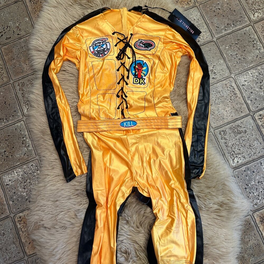 NWT Dolls Kill Black Mamba Assassin Costume